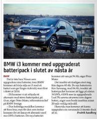 BMW i3 mit 34kWh Akku