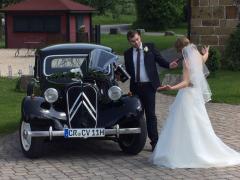 Ein 11CV braucht auch bei einer Hochzeit Pflege