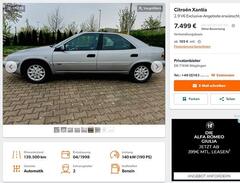 Xantia X2 Limo V6 silber VB 7499.- ACC (1).jpg